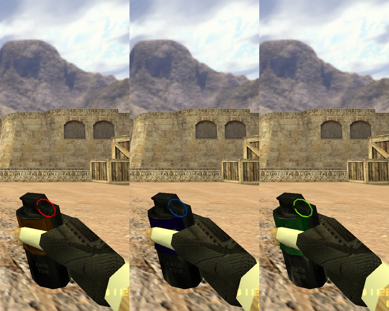 Скриншот  CS 1.6 Медведи: сборка с 27 черными моделями оружия, Heavy с головой медведя, темной темой меню и оптимизированным конфигом