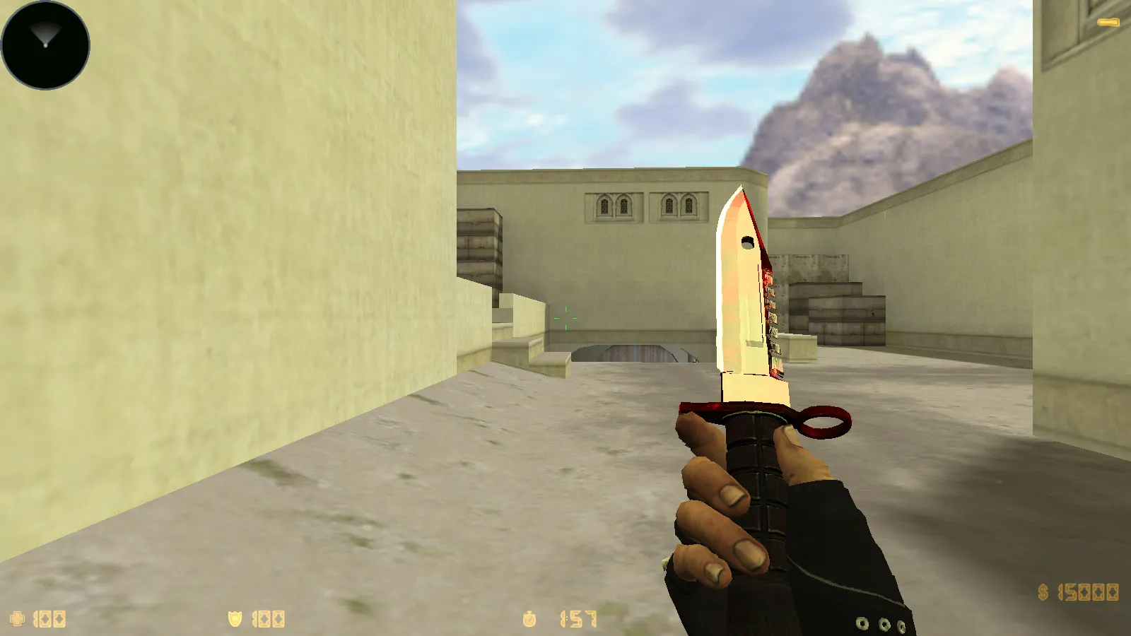 Скриншот CS 1.6 MegaFrag — сборка с 30 скинами, темной темой меню, звуками и оптимизированным конфигом