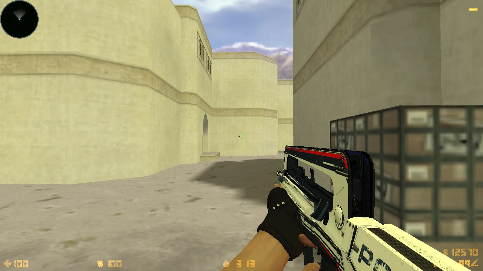 Скриншот  CS 1.6 MegaFrag — сборка с 30 скинами, темной темой меню, звуками и оптимизированным конфигом