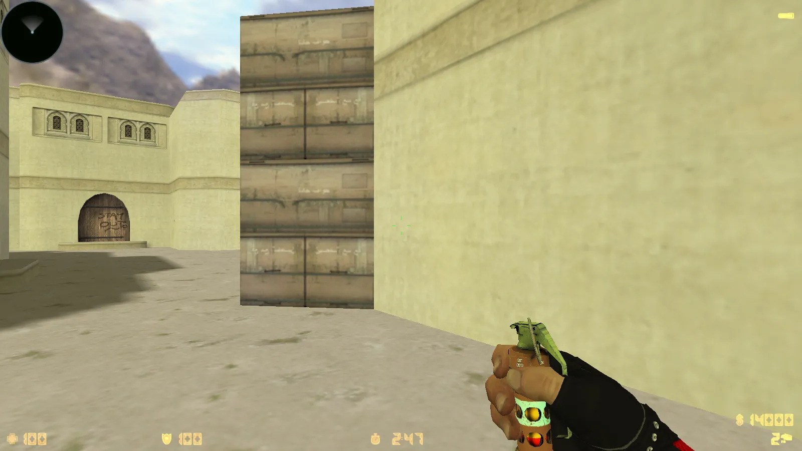 Скриншот  CS 1.6 MegaFrag — сборка с 30 скинами, темной темой меню, звуками и оптимизированным конфигом