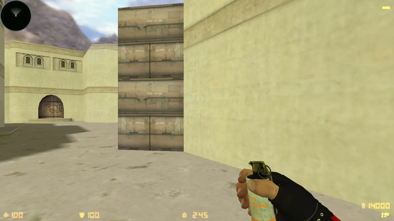 Скриншот  CS 1.6 MegaFrag — сборка с 30 скинами, темной темой меню, звуками и оптимизированным конфигом