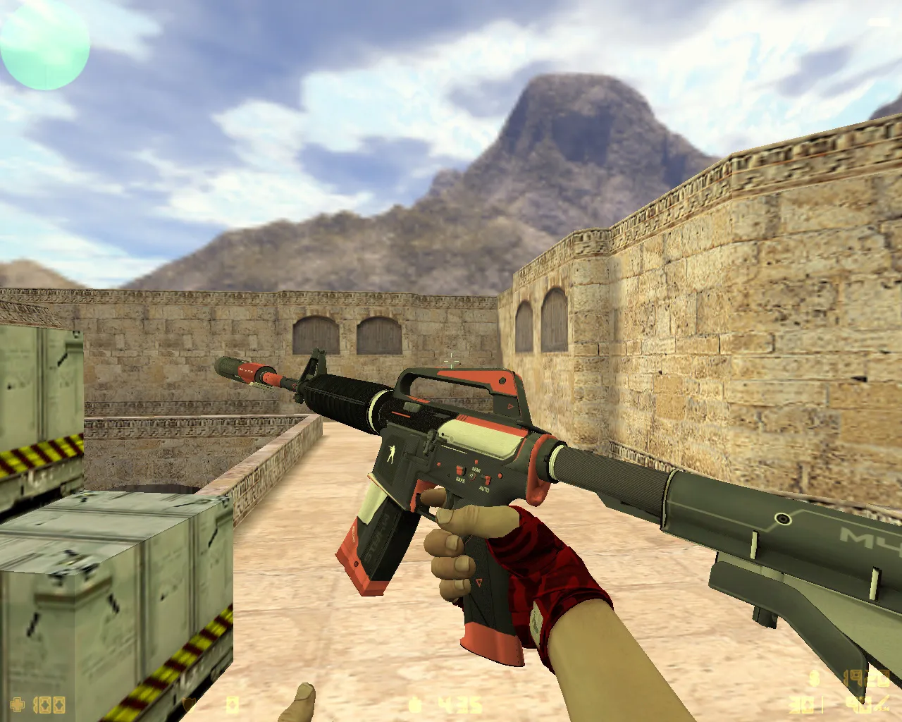 Скриншот  CS 1.6 Mega Skill: скины, графика и оптимизированный конфиг для плавной игры