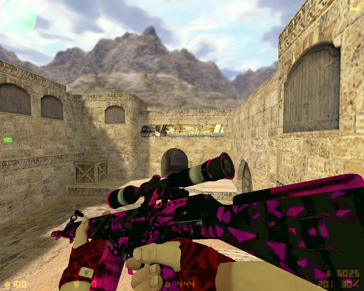 Скриншот  CS 1.6 Mega Skill: скины, графика и оптимизированный конфиг для плавной игры