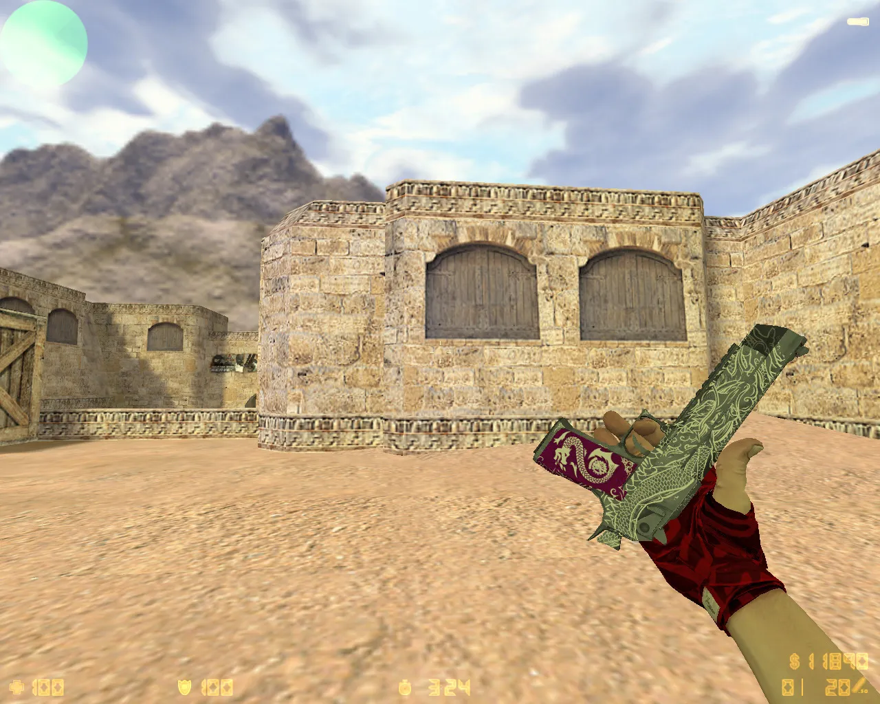 Скриншот  CS 1.6 Mega Skill: скины, графика и оптимизированный конфиг для плавной игры