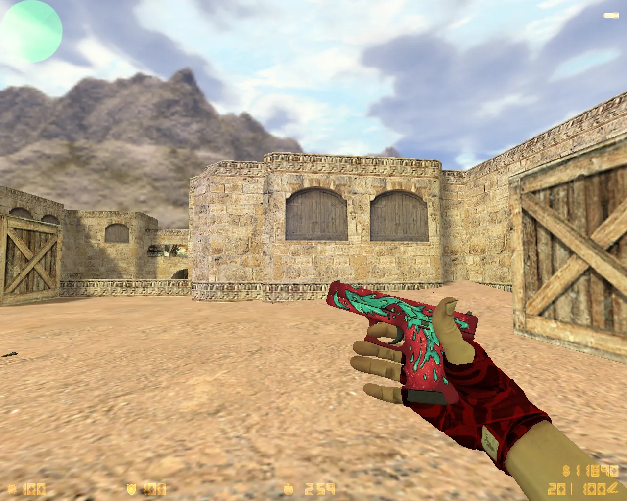 Скриншот  CS 1.6 Mega Skill: скины, графика и оптимизированный конфиг для плавной игры