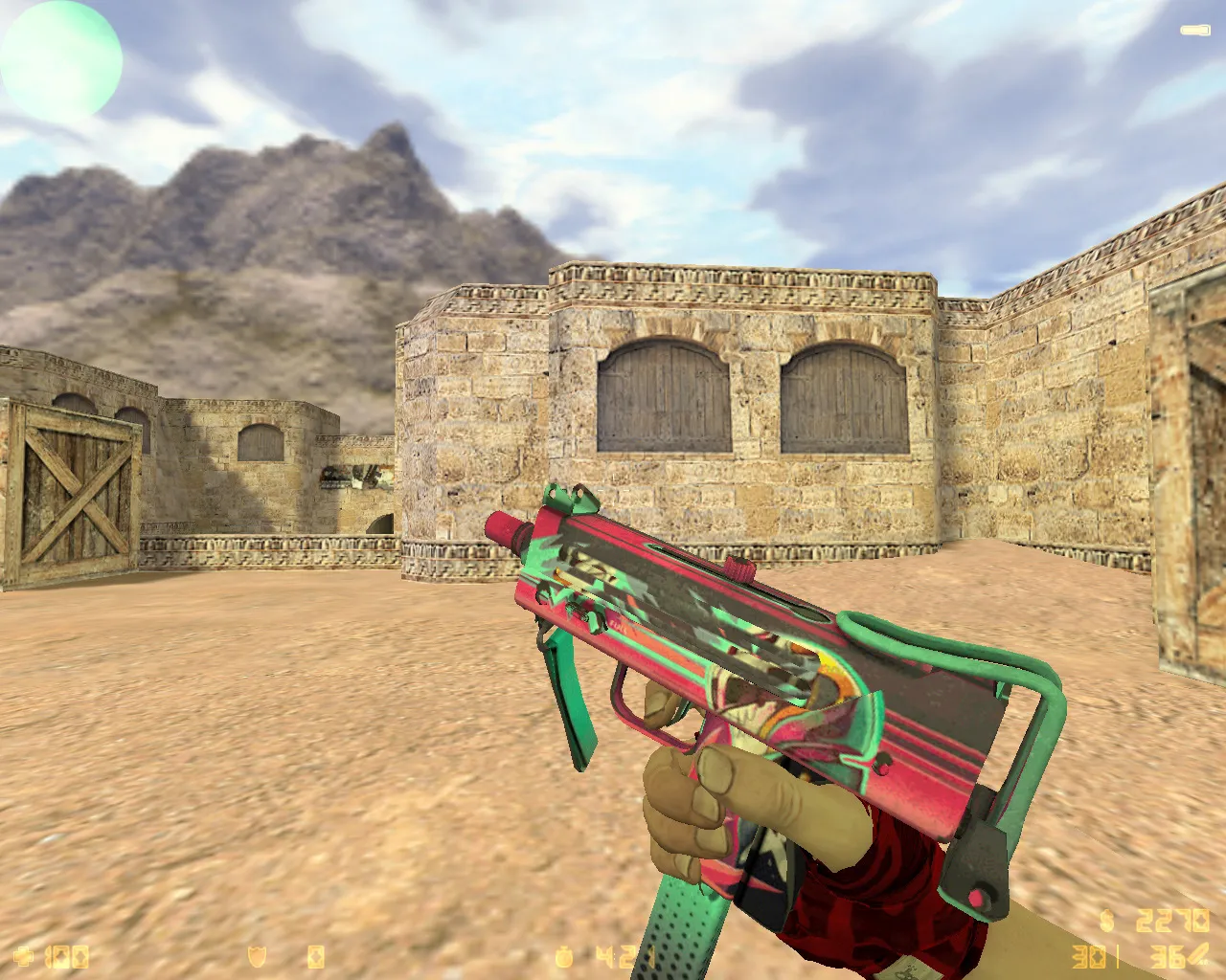 Скриншот  CS 1.6 Mega Skill: скины, графика и оптимизированный конфиг для плавной игры