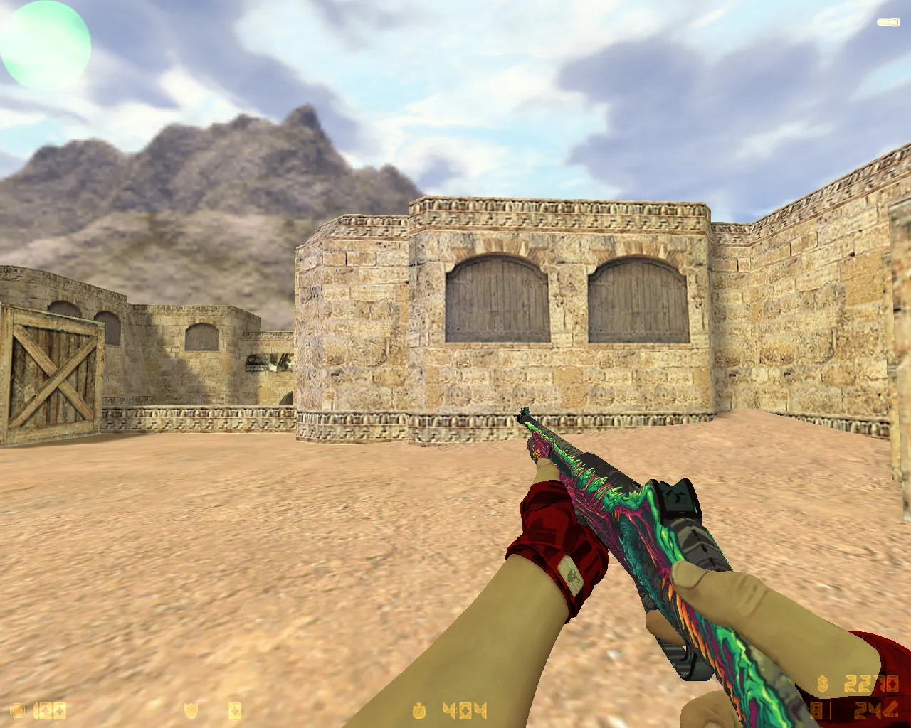 Скриншот  CS 1.6 Mega Skill: скины, графика и оптимизированный конфиг для плавной игры