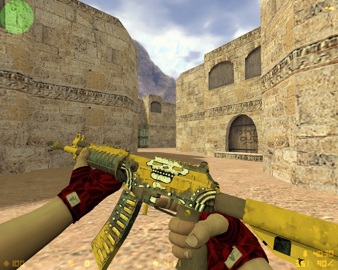 Скриншот  CS 1.6 Mega Skill: скины, графика и оптимизированный конфиг для плавной игры