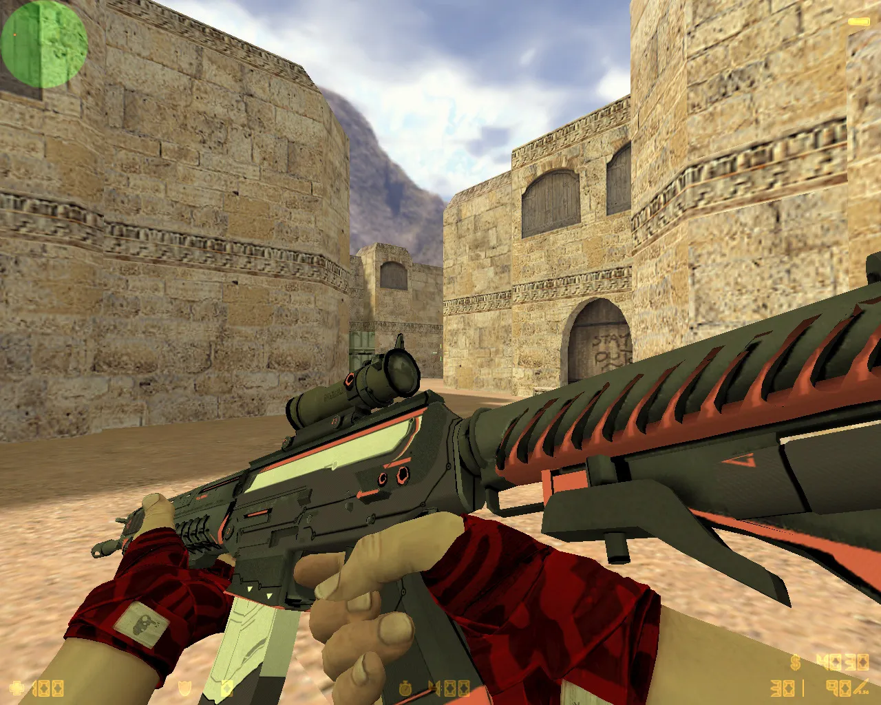 Скриншот  CS 1.6 Mega Skill: скины, графика и оптимизированный конфиг для плавной игры