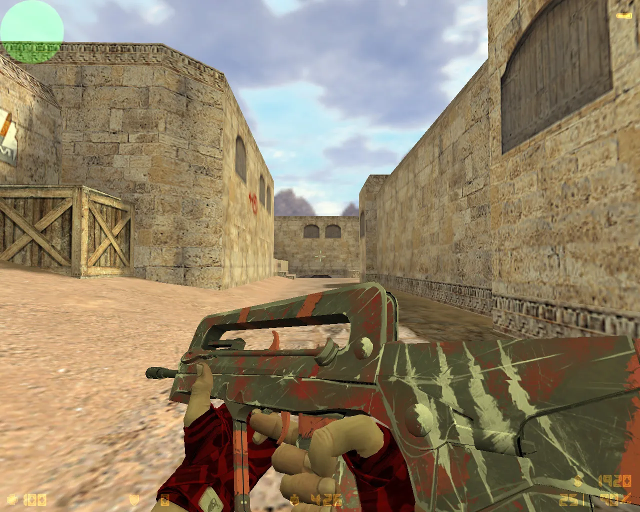 Скриншот  CS 1.6 Mega Skill: скины, графика и оптимизированный конфиг для плавной игры