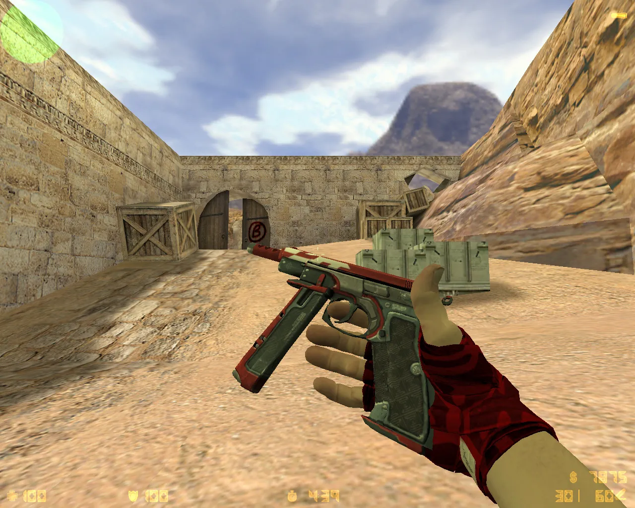 Скриншот  CS 1.6 Mega Skill: скины, графика и оптимизированный конфиг для плавной игры