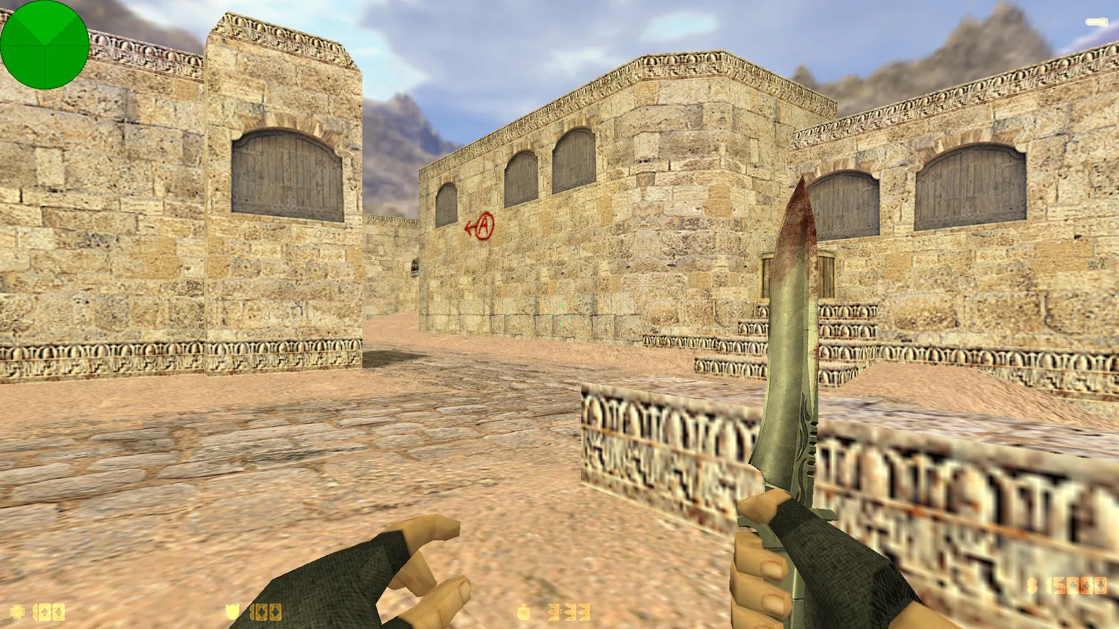 Скриншот CS 1.6 от Mi-Ki: блогерская сборка, 5 новинок, 26 моделей оружия, оптимизированный конфиг и звуки меню