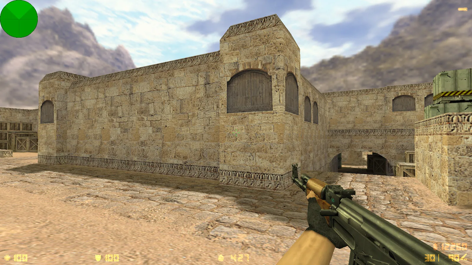 Скриншот CS 1.6 от Mi-Ki: блогерская сборка, 5 новинок, 26 моделей оружия, оптимизированный конфиг и звуки меню