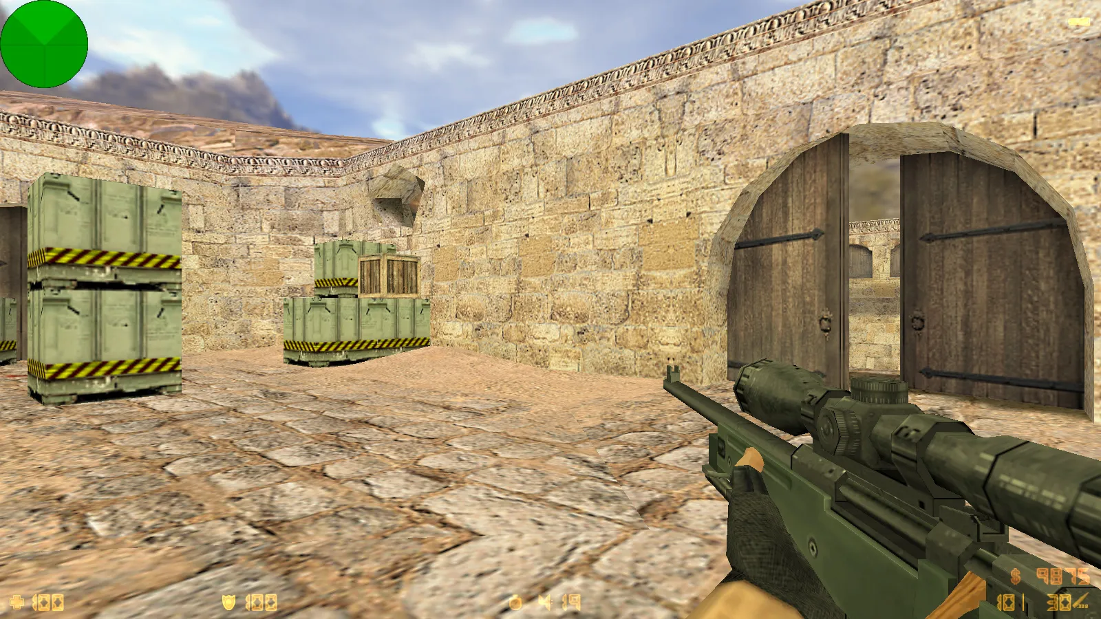 Скриншот  CS 1.6 от Mi-Ki: блогерская сборка, 5 новинок, 26 моделей оружия, оптимизированный конфиг и звуки меню