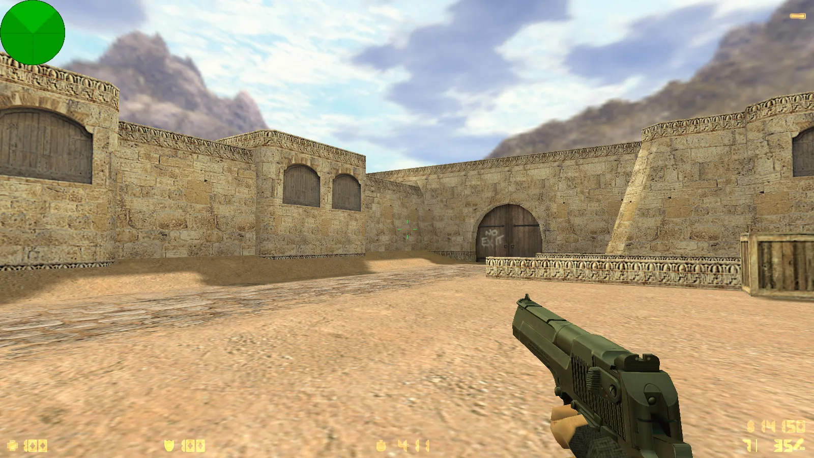 Скриншот  CS 1.6 от Mi-Ki: блогерская сборка, 5 новинок, 26 моделей оружия, оптимизированный конфиг и звуки меню