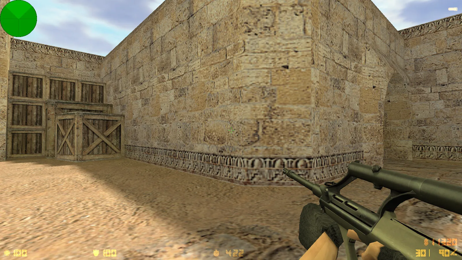 Скриншот  CS 1.6 от Mi-Ki: блогерская сборка, 5 новинок, 26 моделей оружия, оптимизированный конфиг и звуки меню