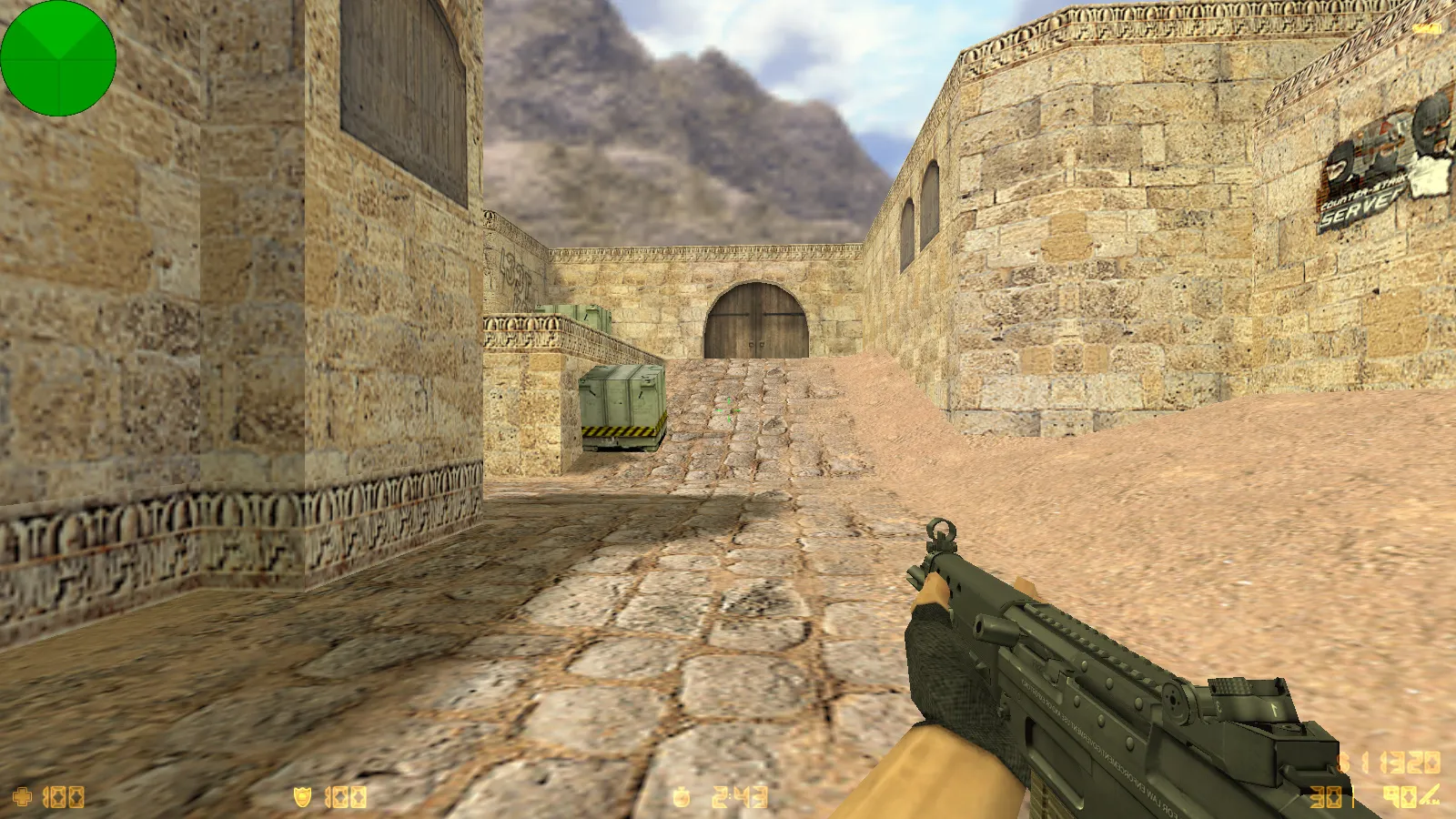 Скриншот  CS 1.6 от Mi-Ki: блогерская сборка, 5 новинок, 26 моделей оружия, оптимизированный конфиг и звуки меню