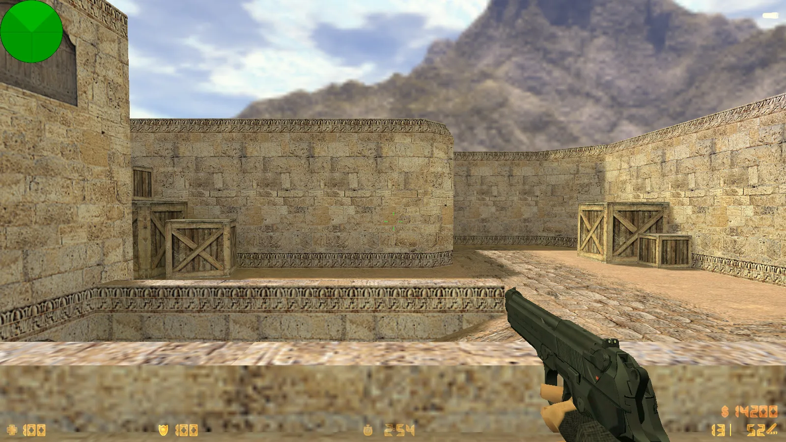 Скриншот  CS 1.6 от Mi-Ki: блогерская сборка, 5 новинок, 26 моделей оружия, оптимизированный конфиг и звуки меню