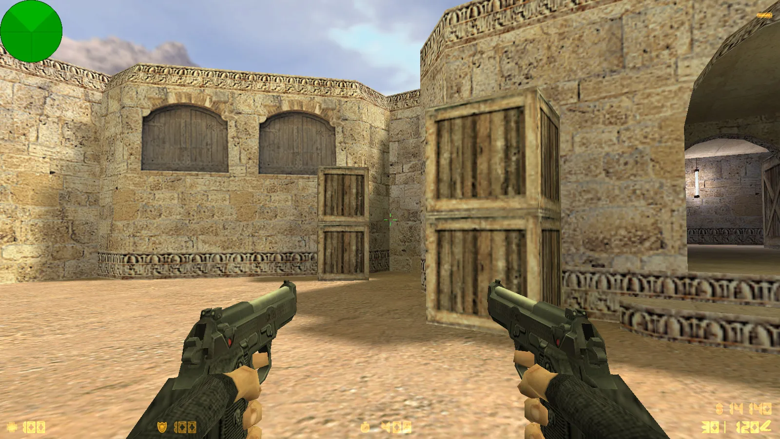 Скриншот  CS 1.6 от Mi-Ki: блогерская сборка, 5 новинок, 26 моделей оружия, оптимизированный конфиг и звуки меню