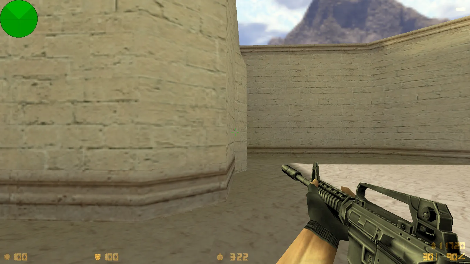 Скриншот CS 1.6 Modern — сборка с 22 HD-моделями оружия, светло-серым меню, звуками и оптимизированным конфигом