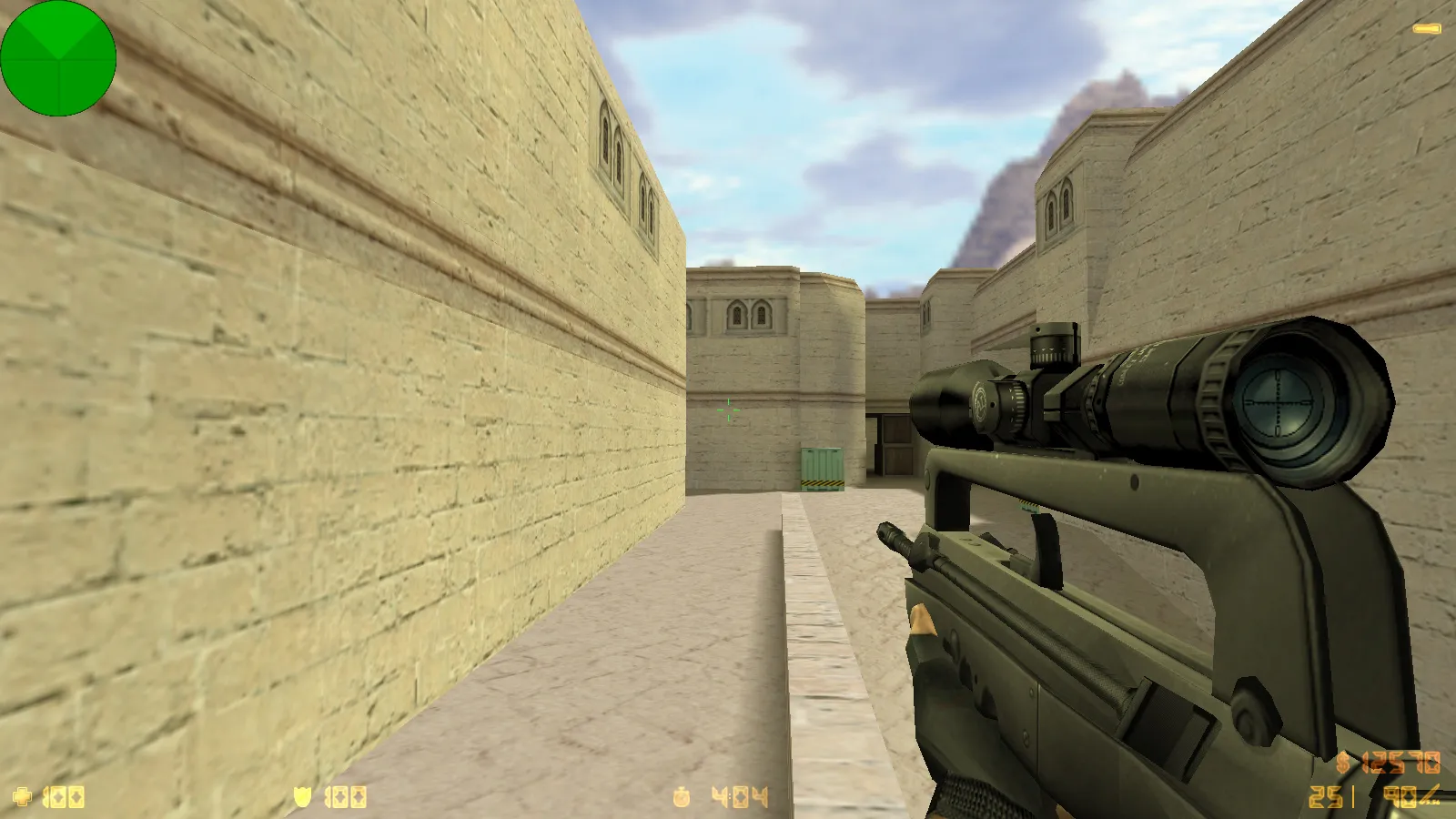 Скриншот  CS 1.6 Modern — сборка с 22 HD-моделями оружия, светло-серым меню, звуками и оптимизированным конфигом