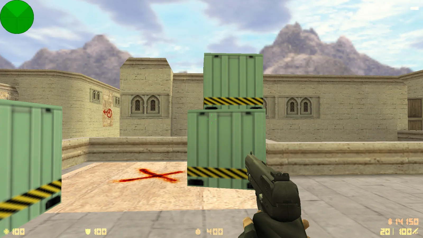 Скриншот  CS 1.6 Modern — сборка с 22 HD-моделями оружия, светло-серым меню, звуками и оптимизированным конфигом