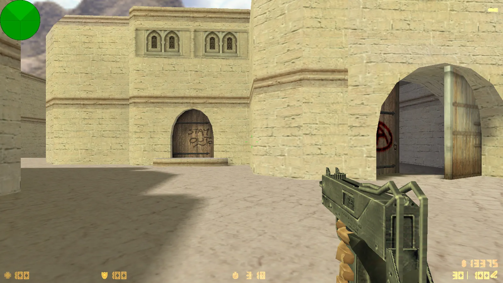 Скриншот  CS 1.6 Modern — сборка с 22 HD-моделями оружия, светло-серым меню, звуками и оптимизированным конфигом