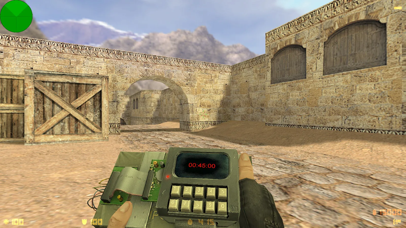 Скриншот  CS 1.6 mousesports: скины оружия HD v_ p_ w_ модели, черное меню, логотип и оптимизированный конфиг