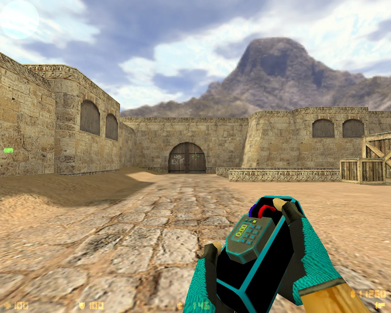 Скриншот  CS 1.6 от MrFlagMan: 7 правок, пак скинов оружия, модели игроков, оптимизированный конфиг и меню-музыка