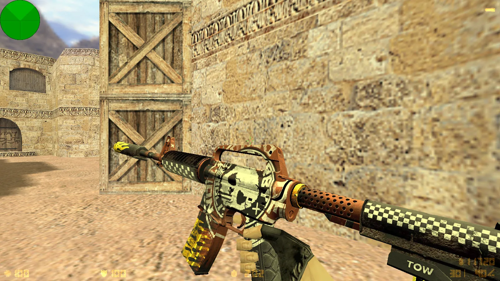 Скриншот CS 1.6 от muravei top: блогерская сборка с 8 модами, 30 скинами оружия, красные/синие модели и оптимизированный config