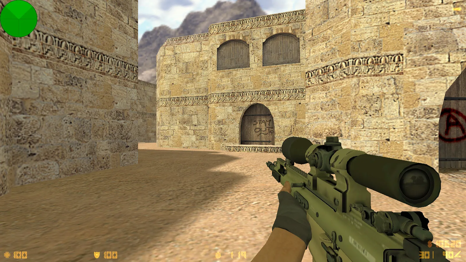 Скриншот  CS 1.6 от muravei top: блогерская сборка с 8 модами, 30 скинами оружия, красные/синие модели и оптимизированный config