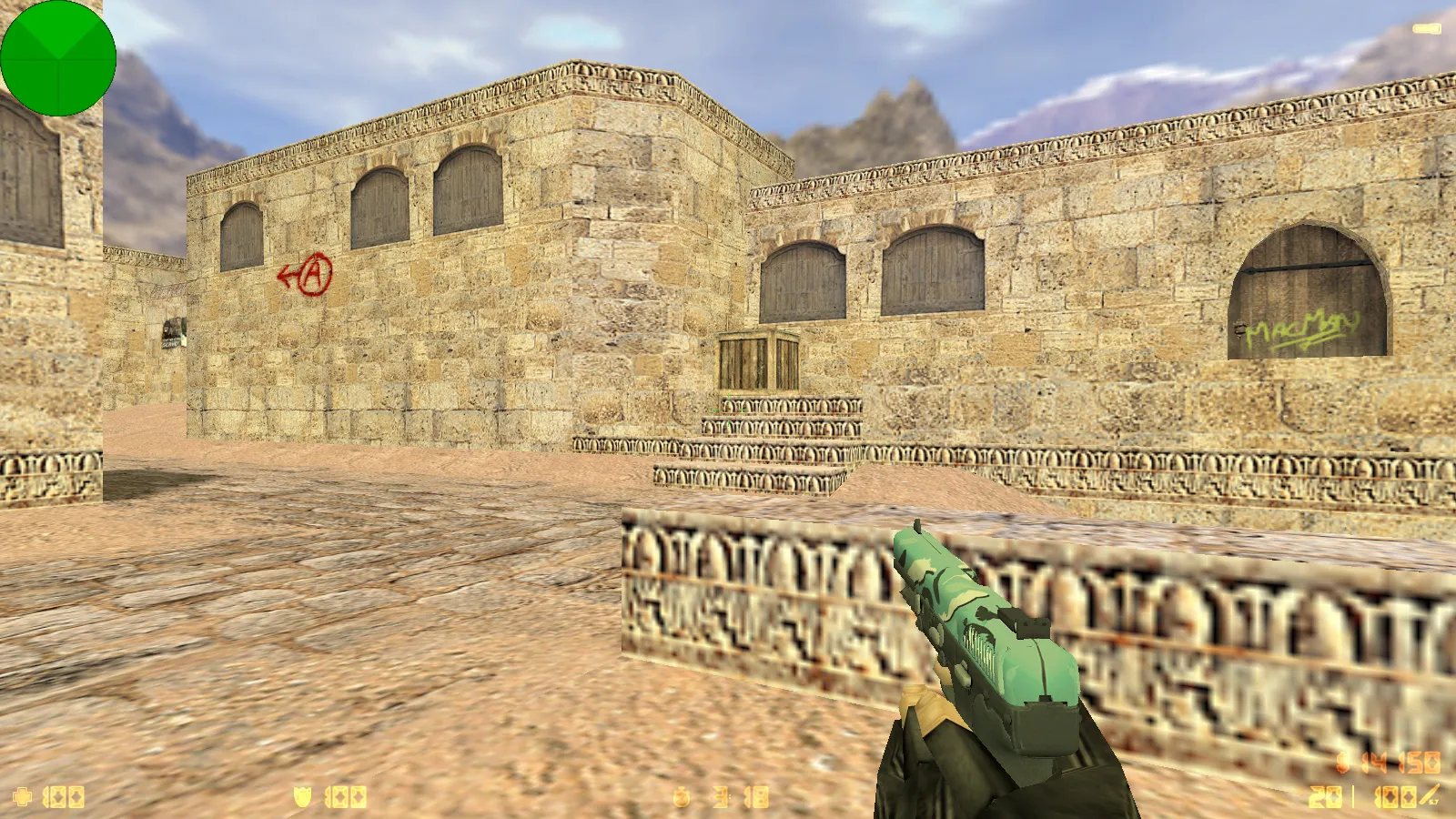 Скриншот  CS 1.6 от muravei top: блогерская сборка с 8 модами, 30 скинами оружия, красные/синие модели и оптимизированный config