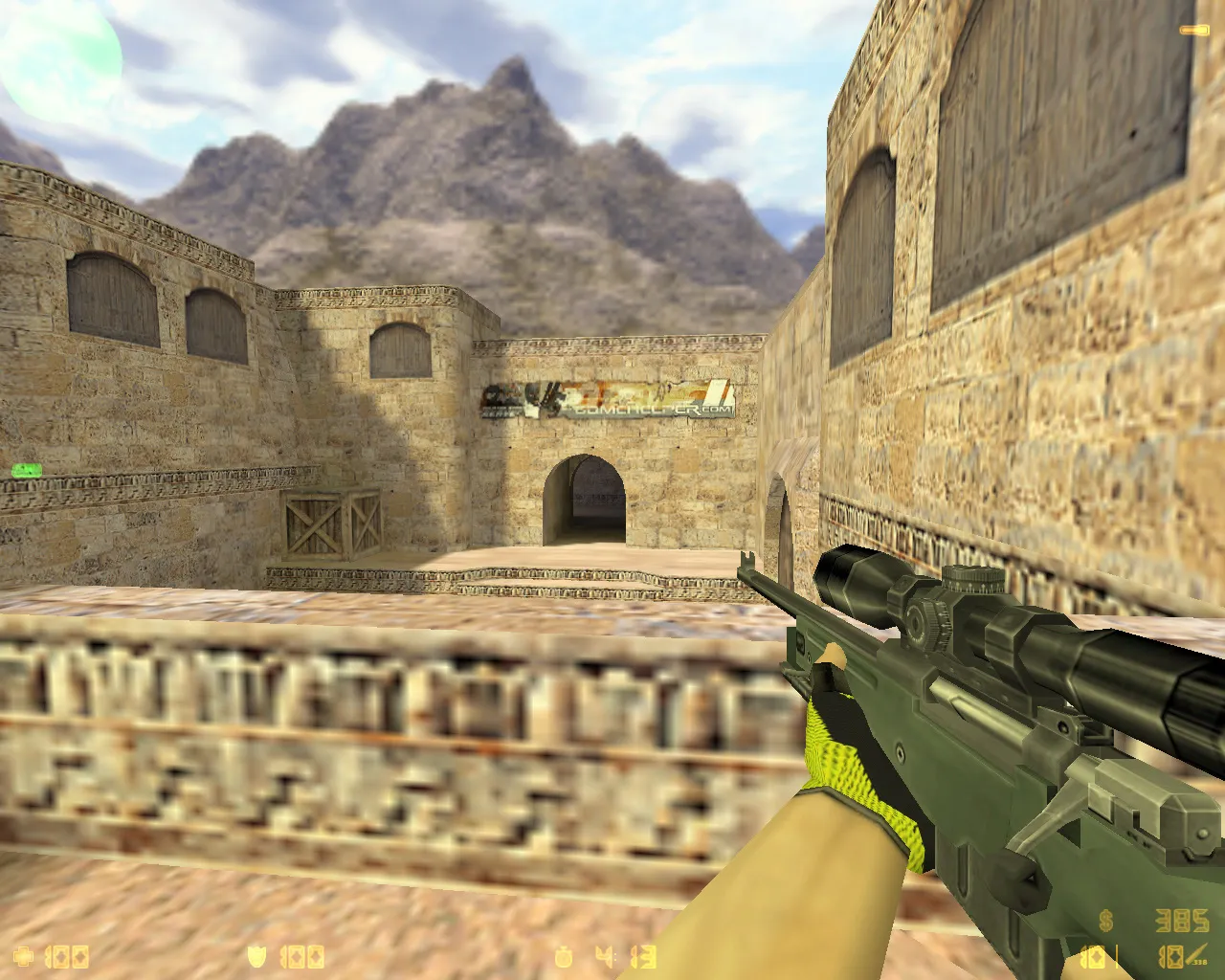 Скриншот  CS 1.6 от NAVI: блогерская сборка, NAVI-стиль, музыка меню, конфиги 2010 и работа на Windows