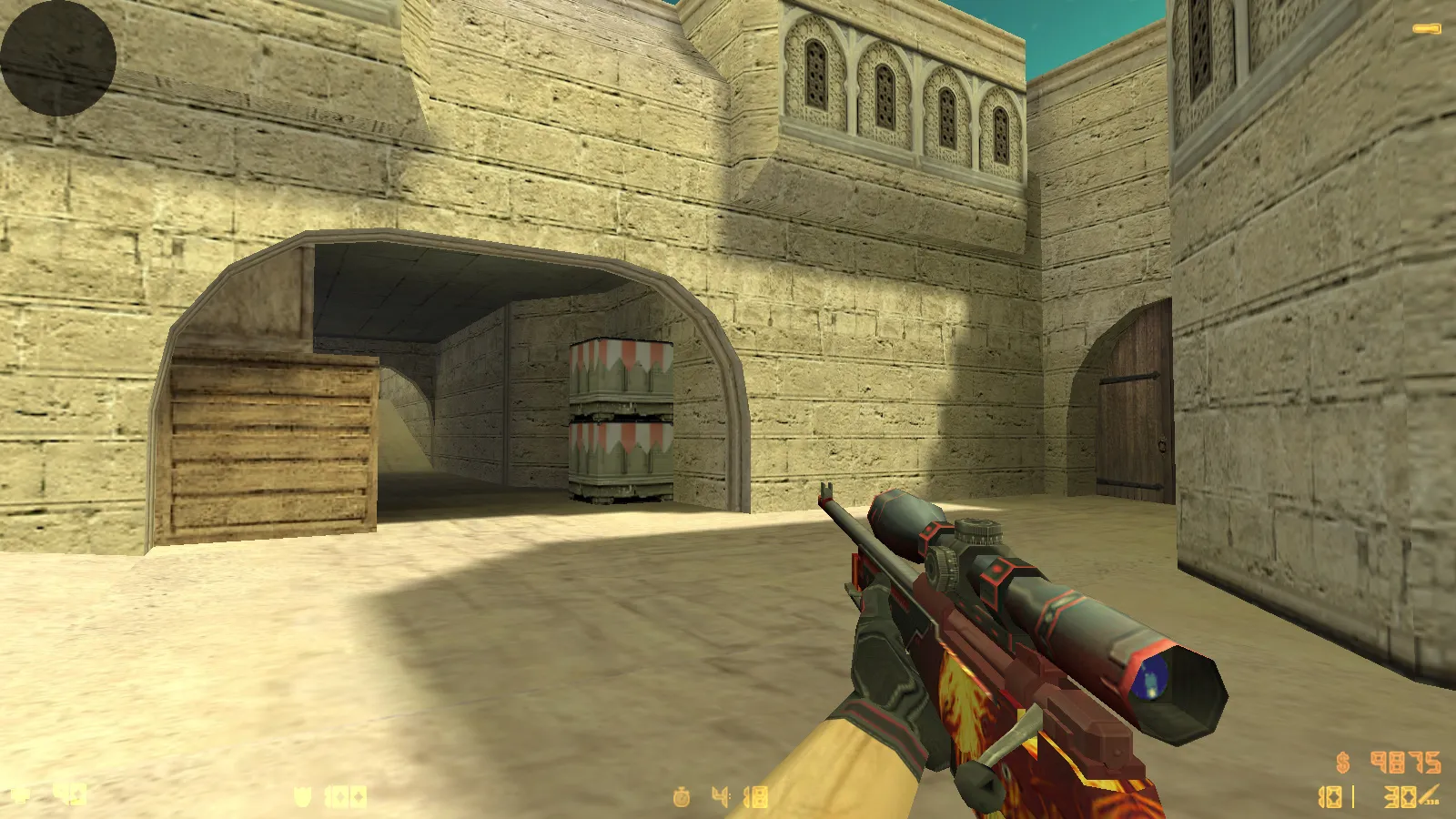 Скриншот CS 1.6 от Nekit: блогерская сборка с 11 апдейтами, скинами, моделями, звуками, меню и стабильной работой