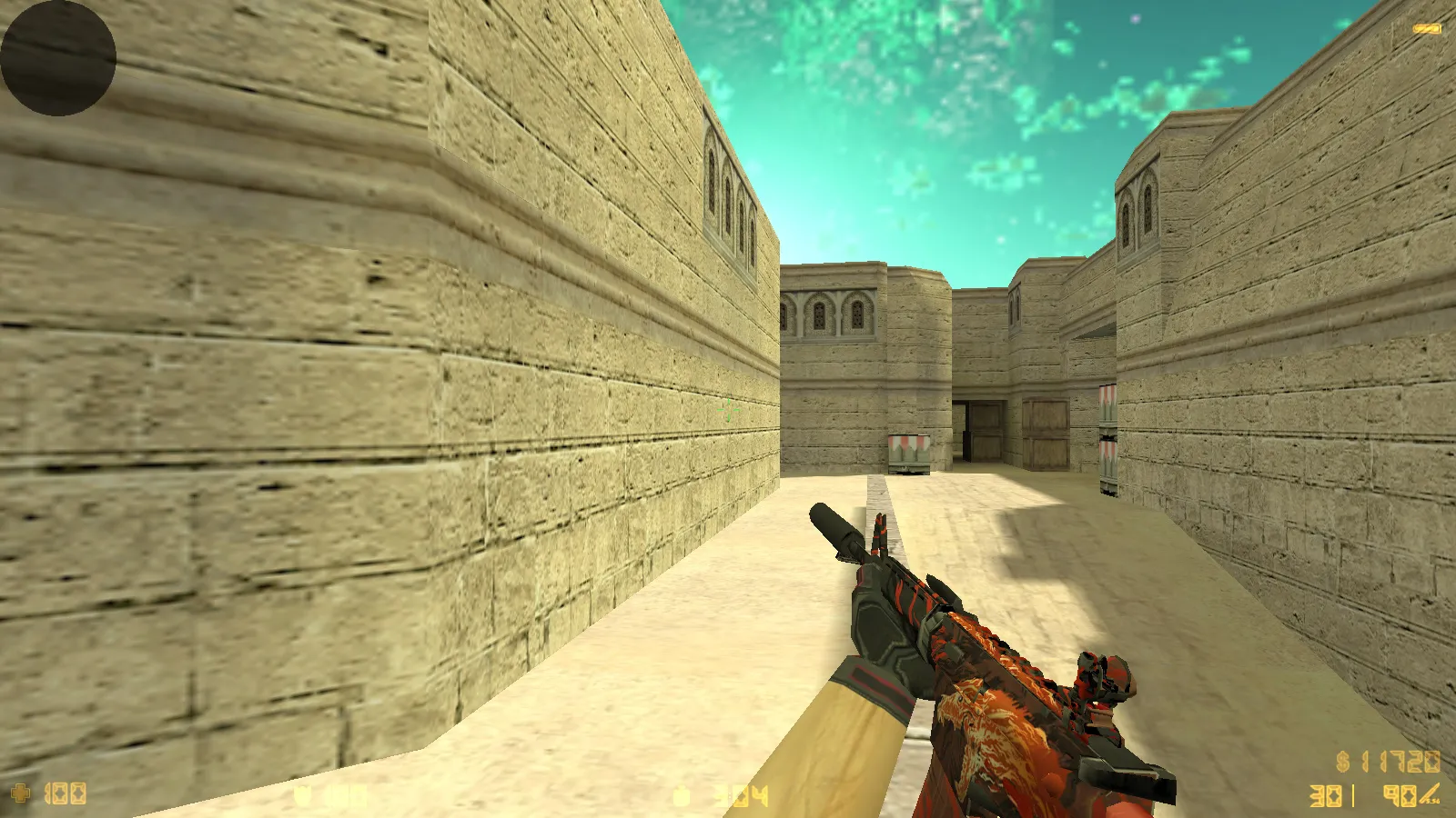 Скриншот  CS 1.6 от Nekit: блогерская сборка с 11 апдейтами, скинами, моделями, звуками, меню и стабильной работой