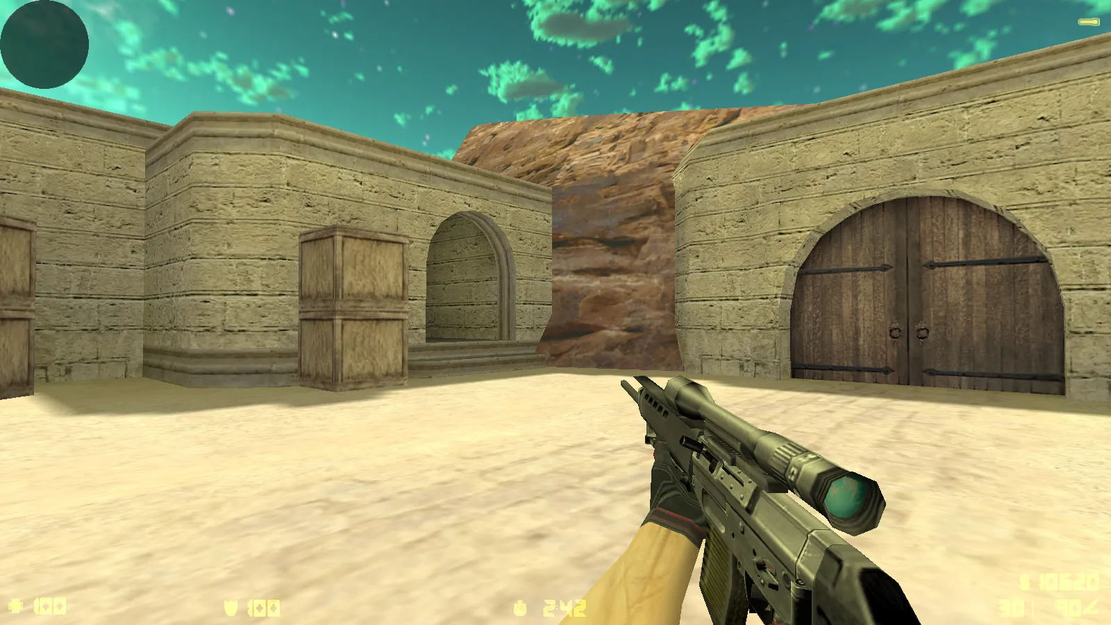 Скриншот  CS 1.6 от Nekit: блогерская сборка с 11 апдейтами, скинами, моделями, звуками, меню и стабильной работой