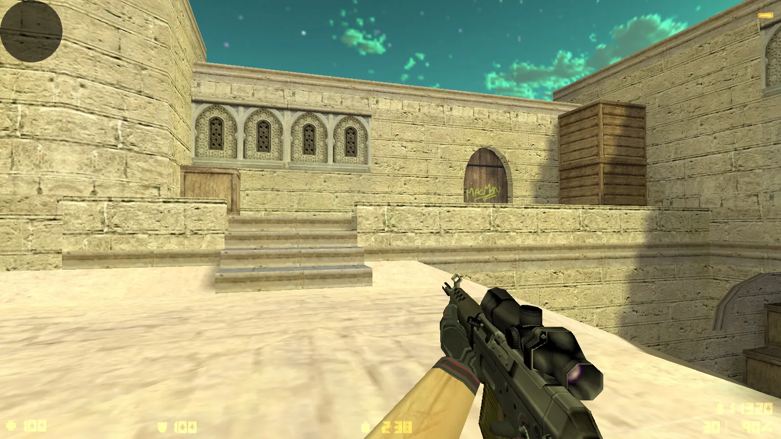 Скриншот  CS 1.6 от Nekit: блогерская сборка с 11 апдейтами, скинами, моделями, звуками, меню и стабильной работой