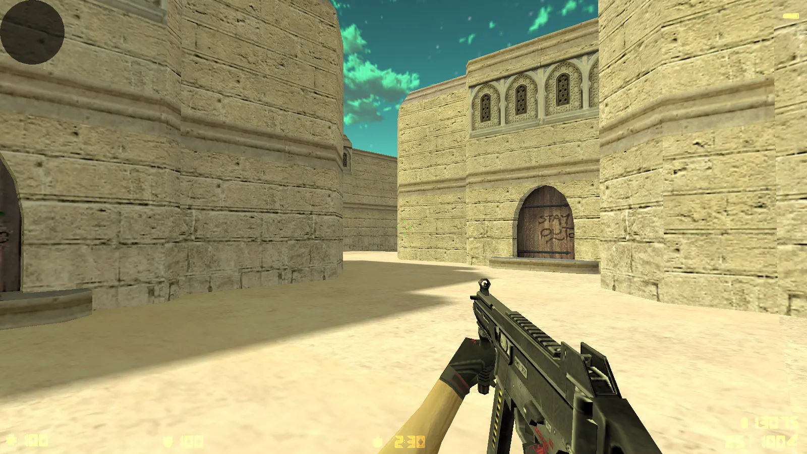 Скриншот  CS 1.6 от Nekit: блогерская сборка с 11 апдейтами, скинами, моделями, звуками, меню и стабильной работой