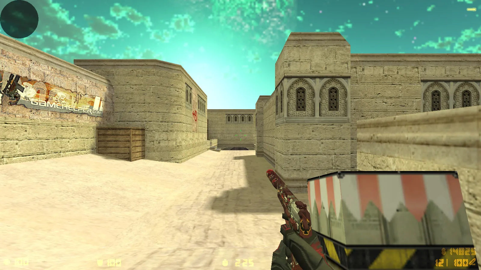 Скриншот  CS 1.6 от Nekit: блогерская сборка с 11 апдейтами, скинами, моделями, звуками, меню и стабильной работой