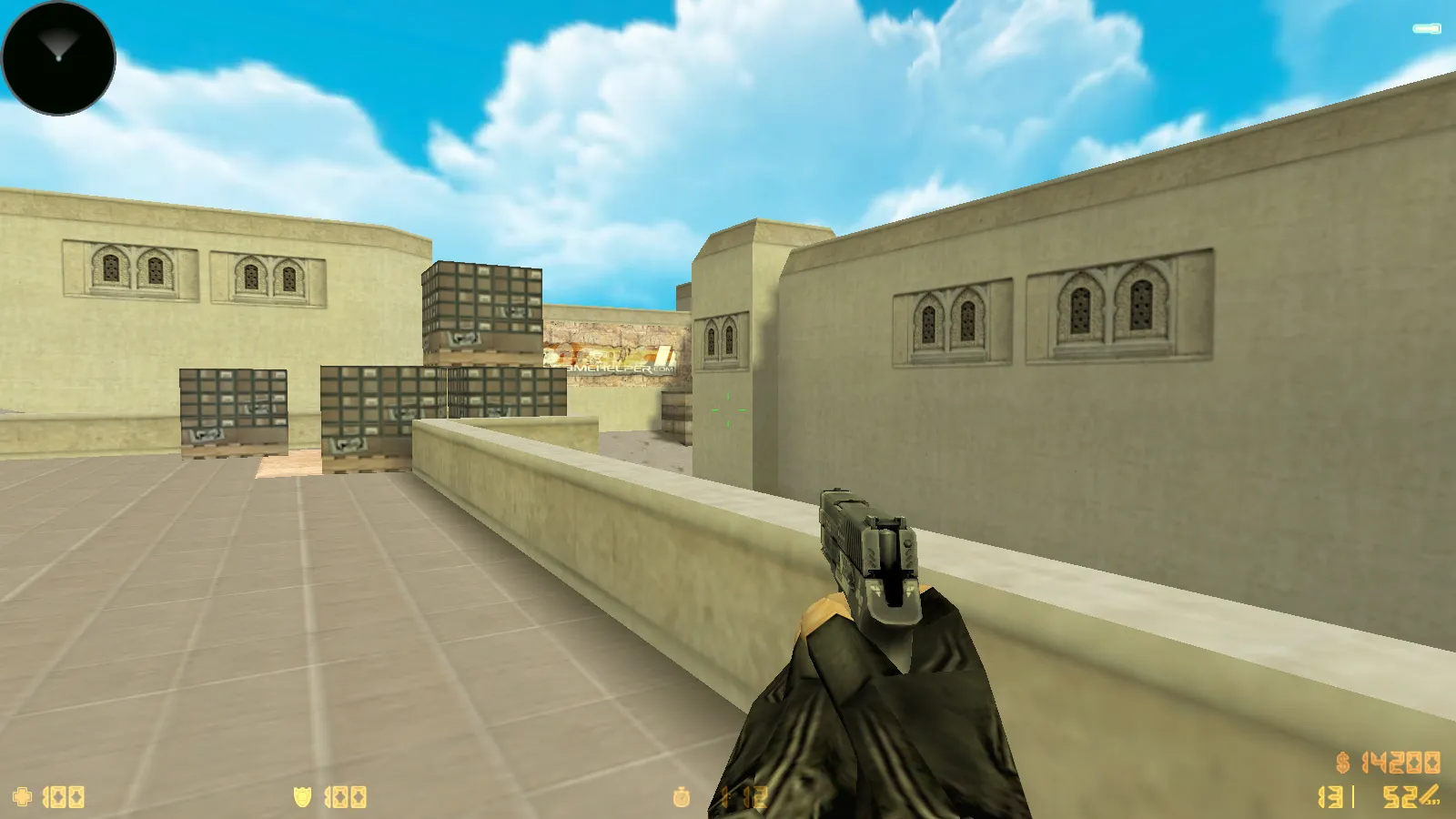 Скриншот  CS 1.6 Neon Revolution — скины оружия v_/p_/w_, неоновые модели и оптимизированный конфиг