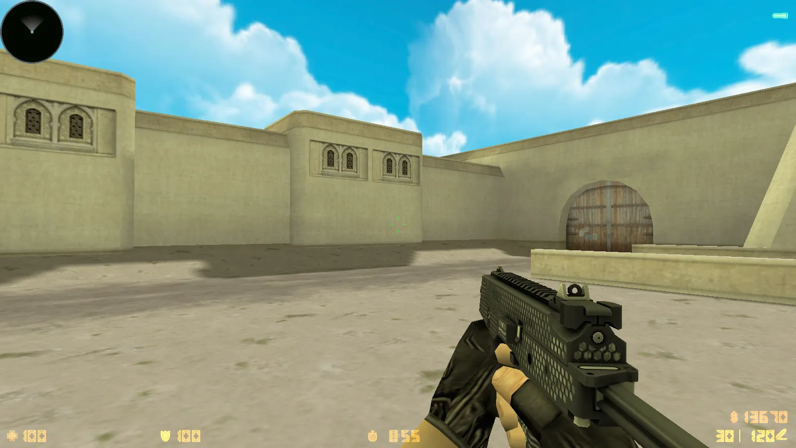 Скриншот  CS 1.6 Neon Revolution — скины оружия v_/p_/w_, неоновые модели и оптимизированный конфиг