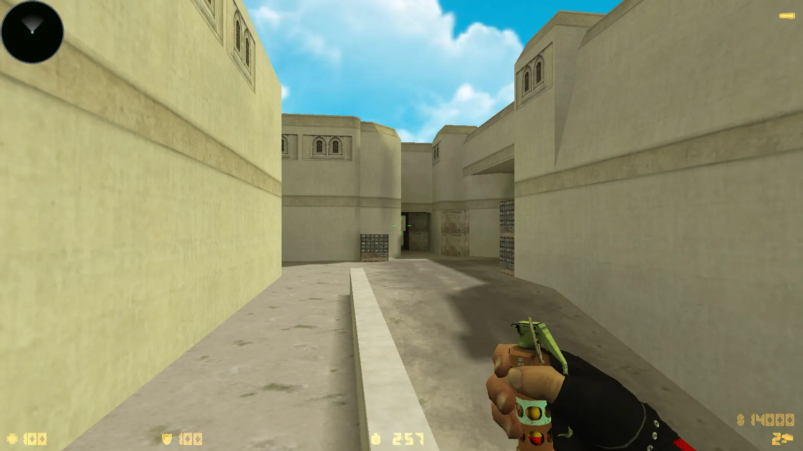 Скриншот  CS 1.6 Neon Revolution — скины оружия v_/p_/w_, неоновые модели и оптимизированный конфиг