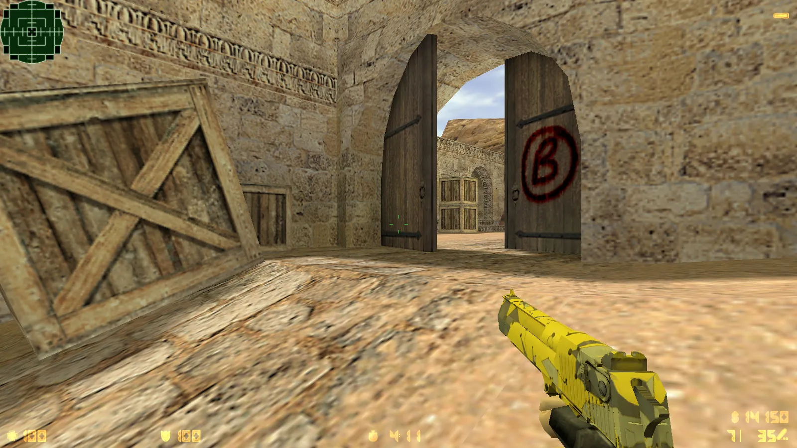 Скриншот  CS 1.6 Neural Net: сборка с 7 апгрейдами, 29 скинами оружия, серым меню и оптимизированным конфигом