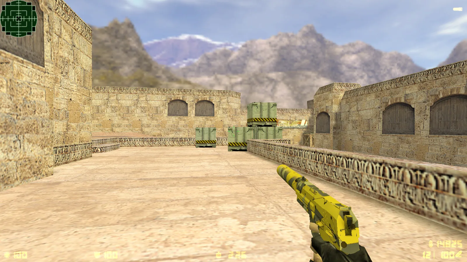 Скриншот  CS 1.6 Neural Net: сборка с 7 апгрейдами, 29 скинами оружия, серым меню и оптимизированным конфигом