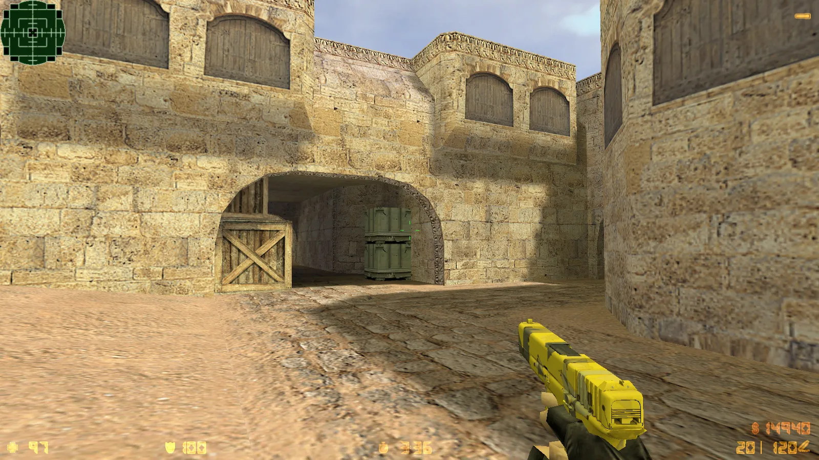 Скриншот  CS 1.6 Neural Net: сборка с 7 апгрейдами, 29 скинами оружия, серым меню и оптимизированным конфигом