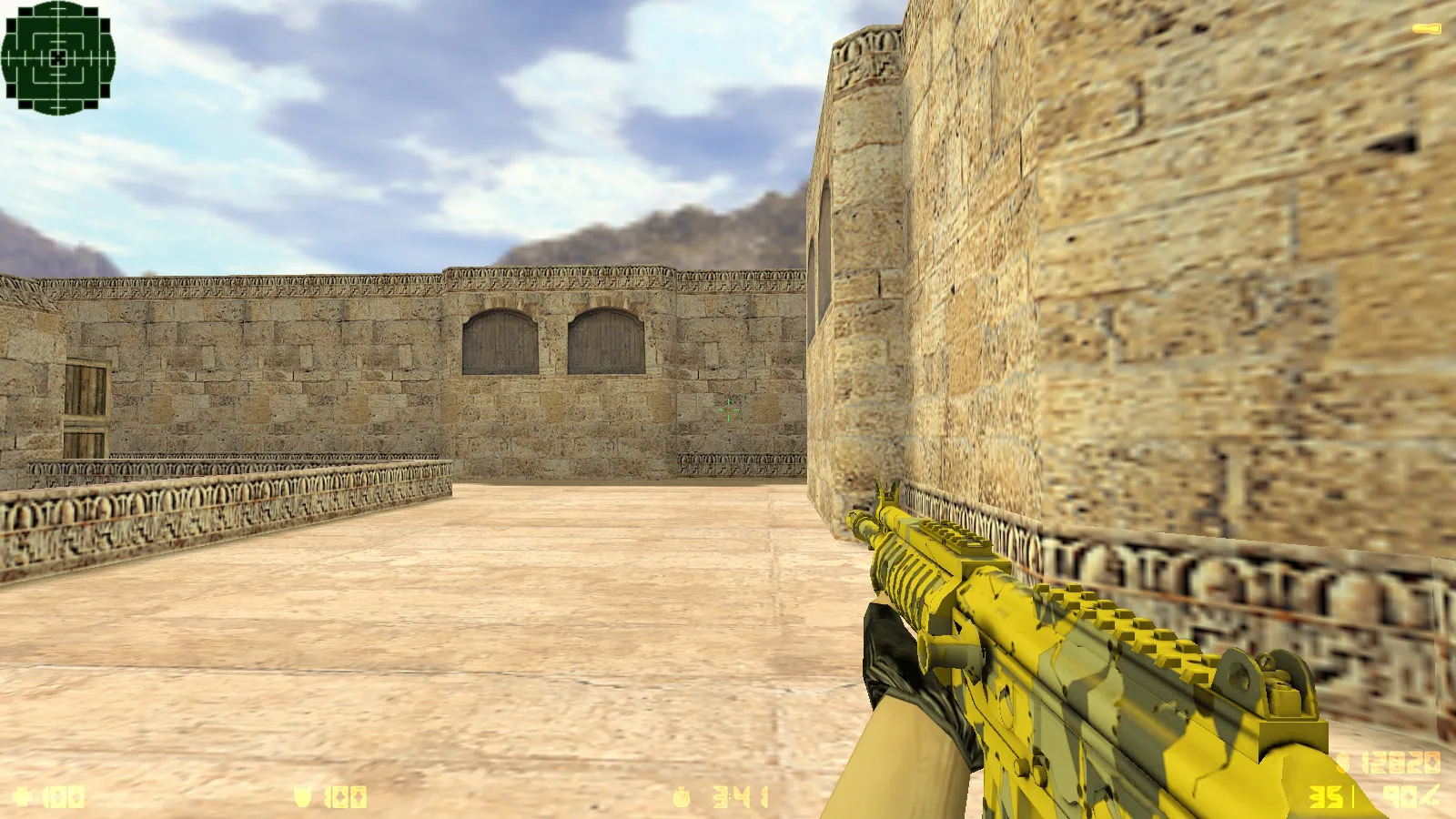 Скриншот  CS 1.6 Neural Net: сборка с 7 апгрейдами, 29 скинами оружия, серым меню и оптимизированным конфигом