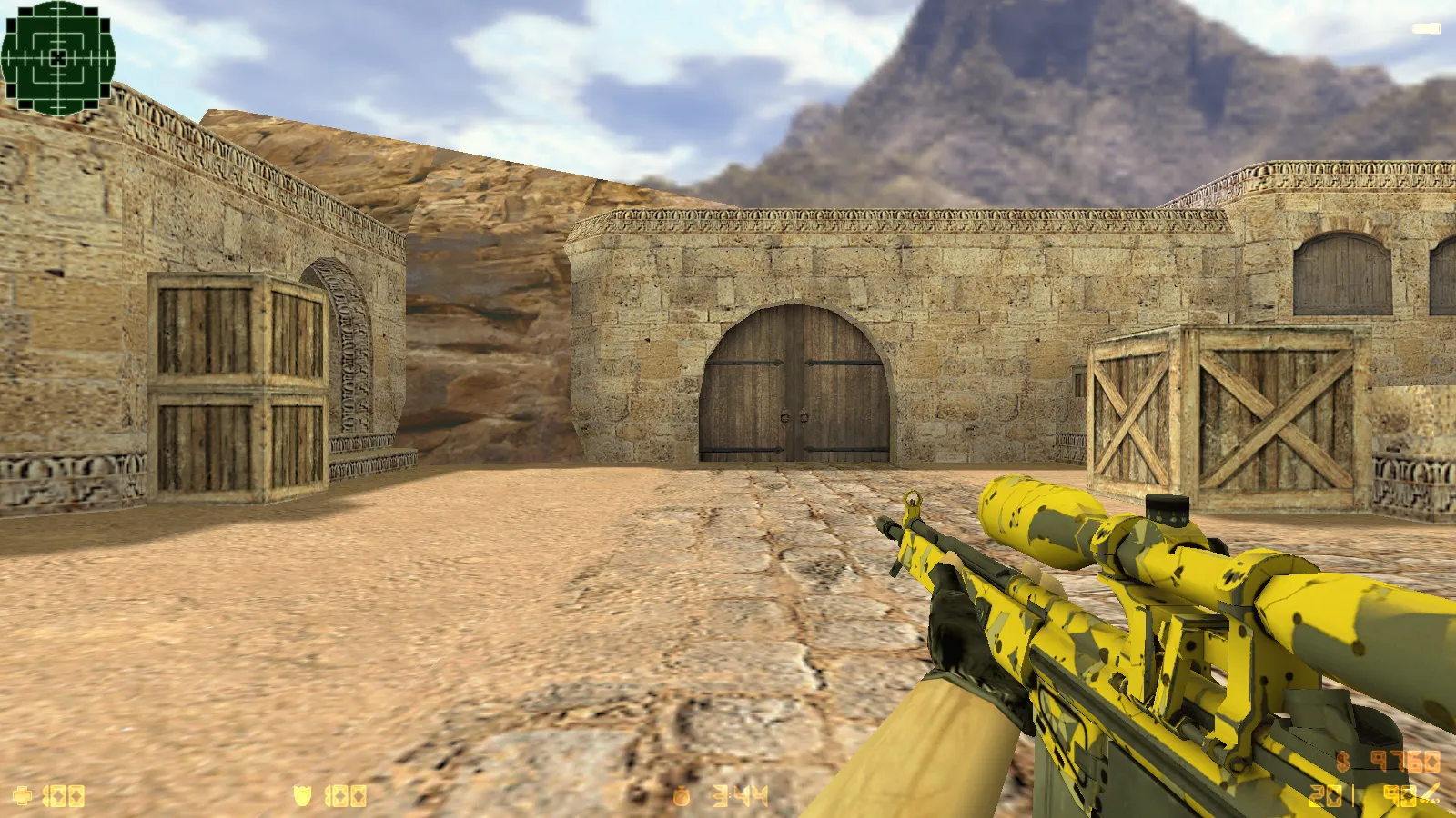 Скриншот  CS 1.6 Neural Net: сборка с 7 апгрейдами, 29 скинами оружия, серым меню и оптимизированным конфигом