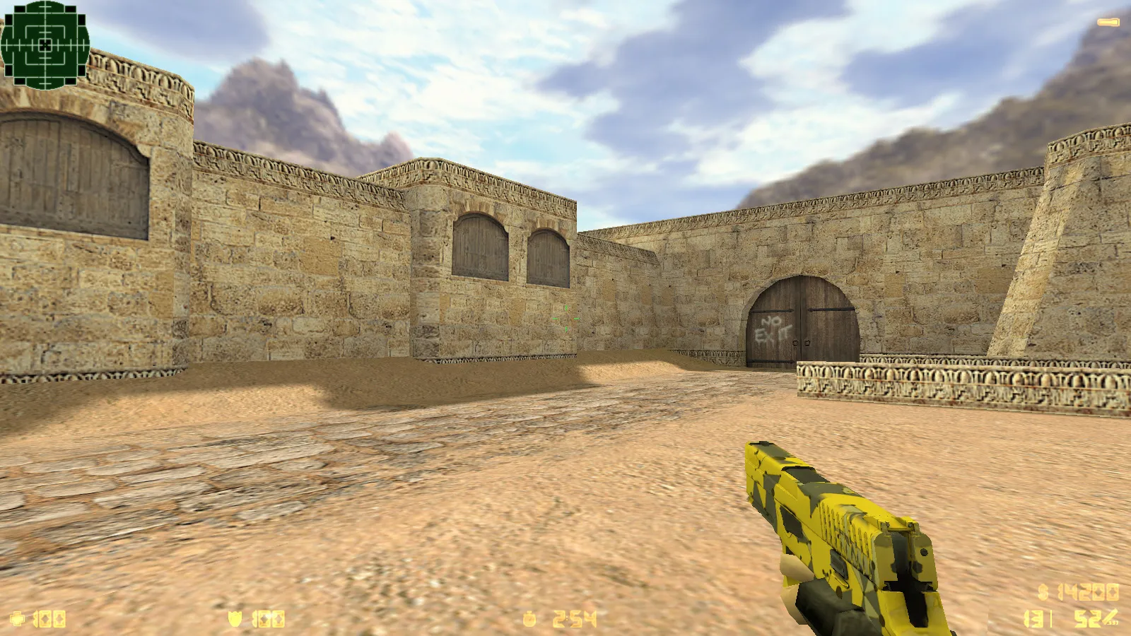 Скриншот  CS 1.6 Neural Net: сборка с 7 апгрейдами, 29 скинами оружия, серым меню и оптимизированным конфигом