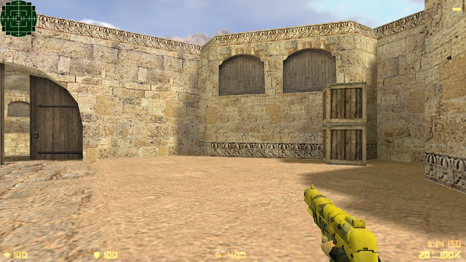 Скриншот  CS 1.6 Neural Net: сборка с 7 апгрейдами, 29 скинами оружия, серым меню и оптимизированным конфигом