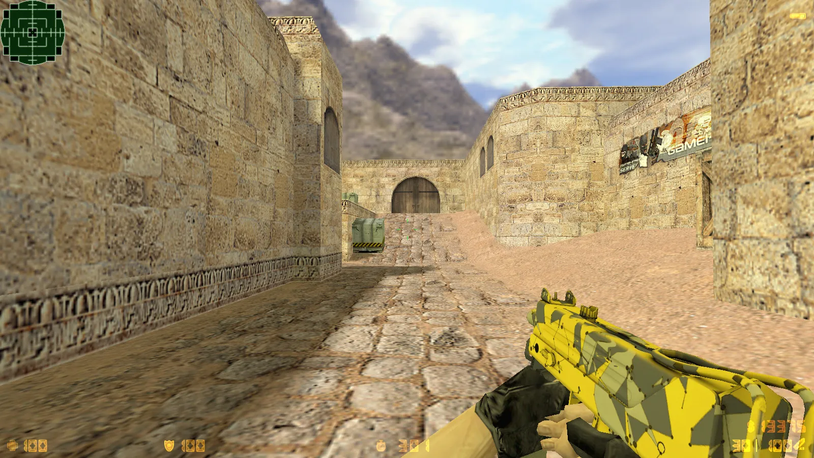 Скриншот  CS 1.6 Neural Net: сборка с 7 апгрейдами, 29 скинами оружия, серым меню и оптимизированным конфигом